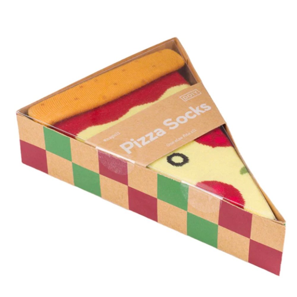 Pizza Socks- New in Box- never opened DOIY brand, one size
